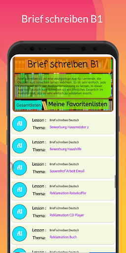 Brief schreiben B1 Screen 3