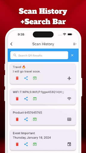QR & Barcode Scanner Plus Screen 2