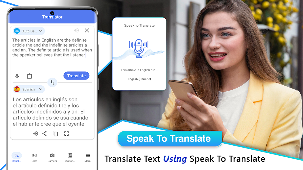 Speak Voice: All Languages Translate App