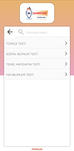 JTK Şampiyon Çözüm Screen 3