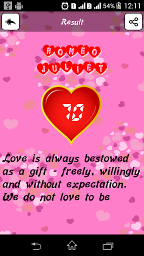 Love Calculator Screenshot 3 - AppWisp.com