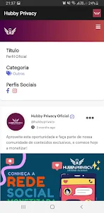 Hubby Privacy - Seja Exclusivo