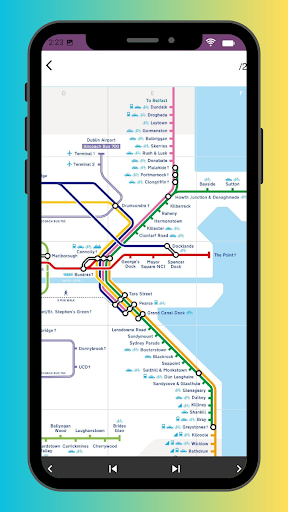 Android application Dublin Metro Map 2024 screenshort