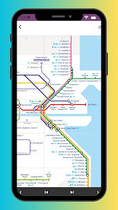 Dublin Metro Map 2023