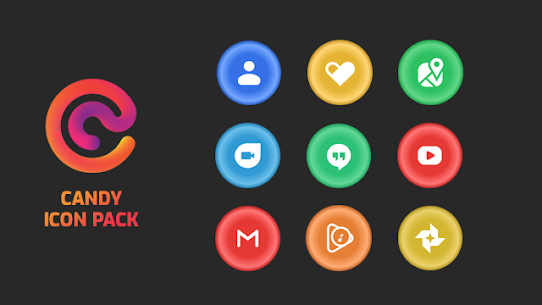 Candy Icon Pack Mod Apk Download Version 1.0.8 2