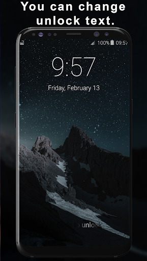Starry Sky Lock Screen Screen 3