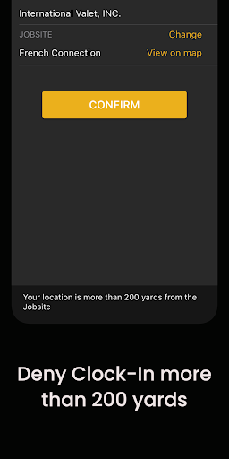 Valet Tracker Pro Screen 2