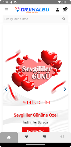 Android application Orjinalbu screenshort