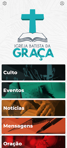 Android application Igreja Batista da Graça screenshort