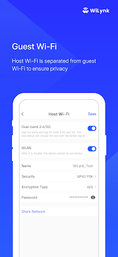 Screenshot of WiLynk