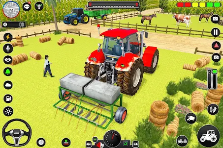 Baixar Trator Trolly Farming jogo 3D para PC - LDPlayer