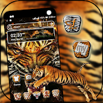 Cover Image of Descargar Tema del lanzador de tigre  APK