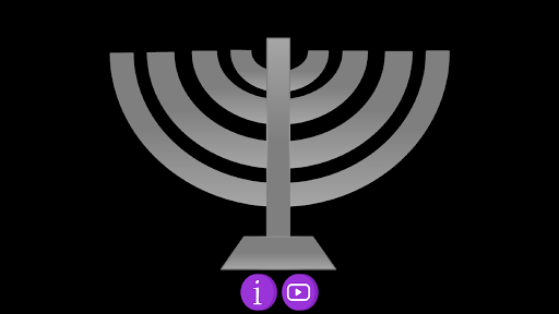 Android application Hanukkah Lights screenshort