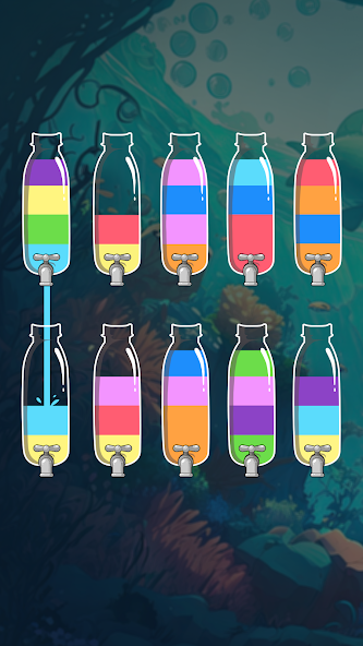 Water Sort - Color Puzzle Game capturas de pantalla