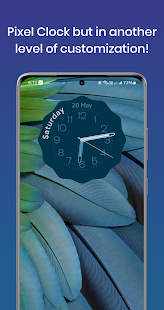 Pixel Clock Widgets & Themes Screenshot