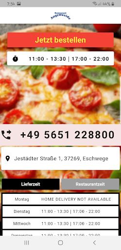 Restaurant Augenweide Screen 2