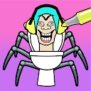 ダウンロード Toilet Paint: Monster Color をインストールする 最新 APK ダウンローダ