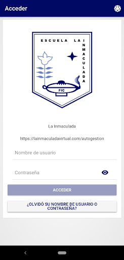 Colegio La Inmaculada App Screen 2