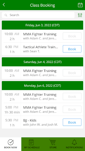 War Training Center Screen 2