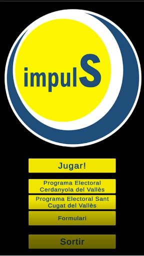 Android application Impuls Game screenshort