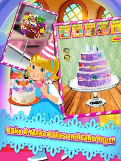 Cake Maker & Candy Pops Cook - Screenshot 2