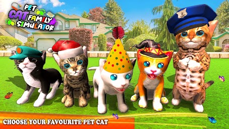 Pet Cat Simulator Cat Games