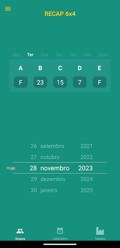 Android application Turno Pro screenshort