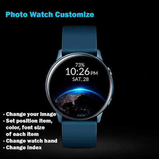 Android application Photo Watch Maker Tizen WearOS screenshort