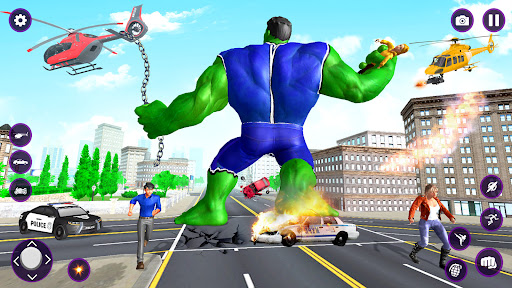 Android application Incredible Monster Hero Fight screenshort