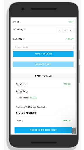 Android application Writing Partner screenshort