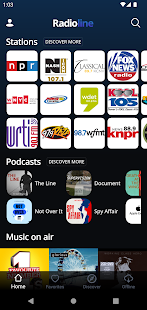 Radioline: Radio & Podcasts Screenshot