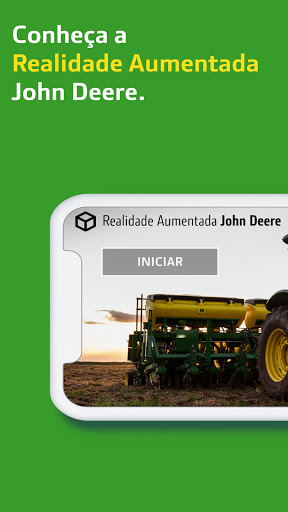 Android application Realidade Aumentada John Deere screenshort