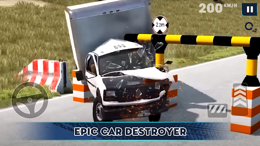 Car Crash Simulation 3D Games