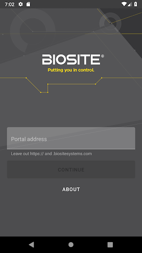 Android application Biosite People screenshort