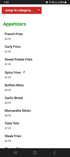 Angelinas Pizza Screen 3