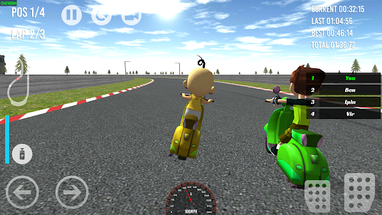 Crazy Boy Motor Racing 3D