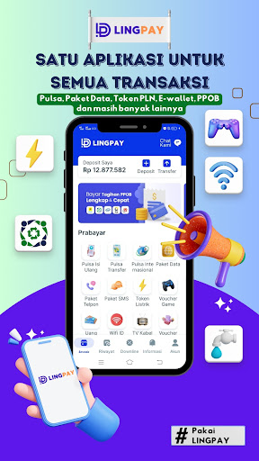 Android application LINGPAY - Agen Pulsa Murah screenshort