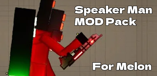 Speaker Man Melon Mod