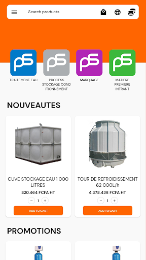PROSHOP SÉNÉGAL Screen 2