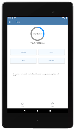 AMI Patient Diary App