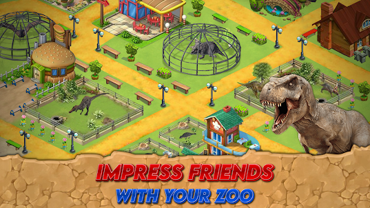 jogo zoológico dino ocioso