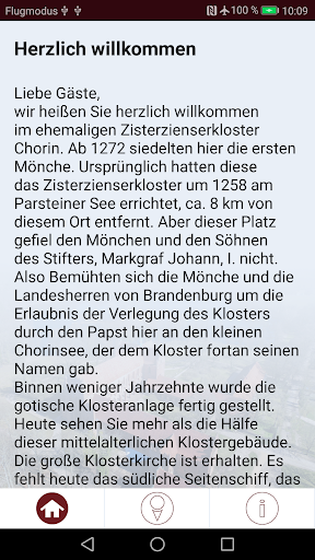 Android application Kloster Chorin 3D screenshort
