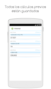 Captura de Pantalla 6 Aplicación de calculadora simp android