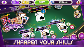 Game screenshot myVEGAS Blackjack 21 — казино mod apk