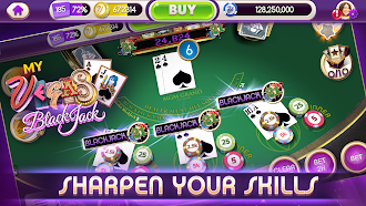 Game screenshot myVEGAS Blackjack 21 - カジノ mod apk