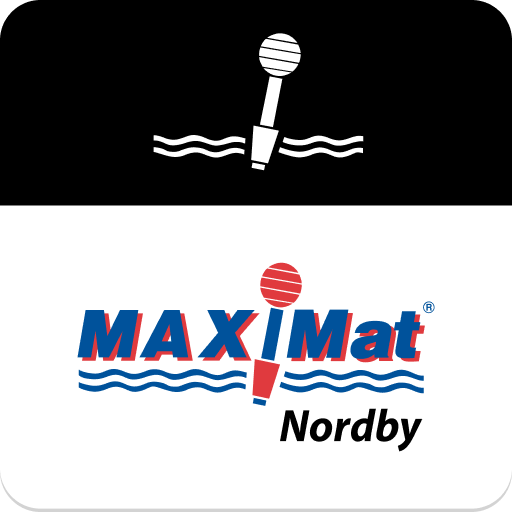 MaxiMat Nordby logo