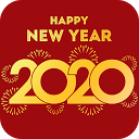 New Year greeting card 2020