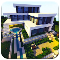 Modern Mansion Map House For Minecraft