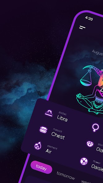 Numia: Astrology and Horoscope v2.0.5 APK + Mod [Unlocked][Premium] for Android