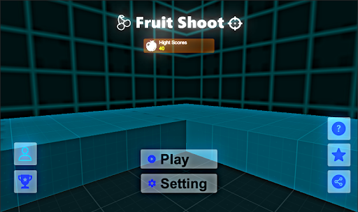 Android application Fruit Shoot screenshort